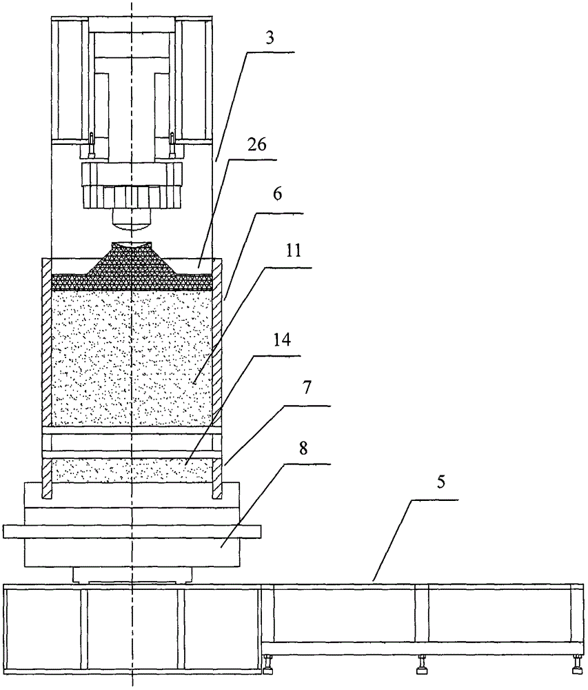 Geosynthetic material contact surface friction strength test method