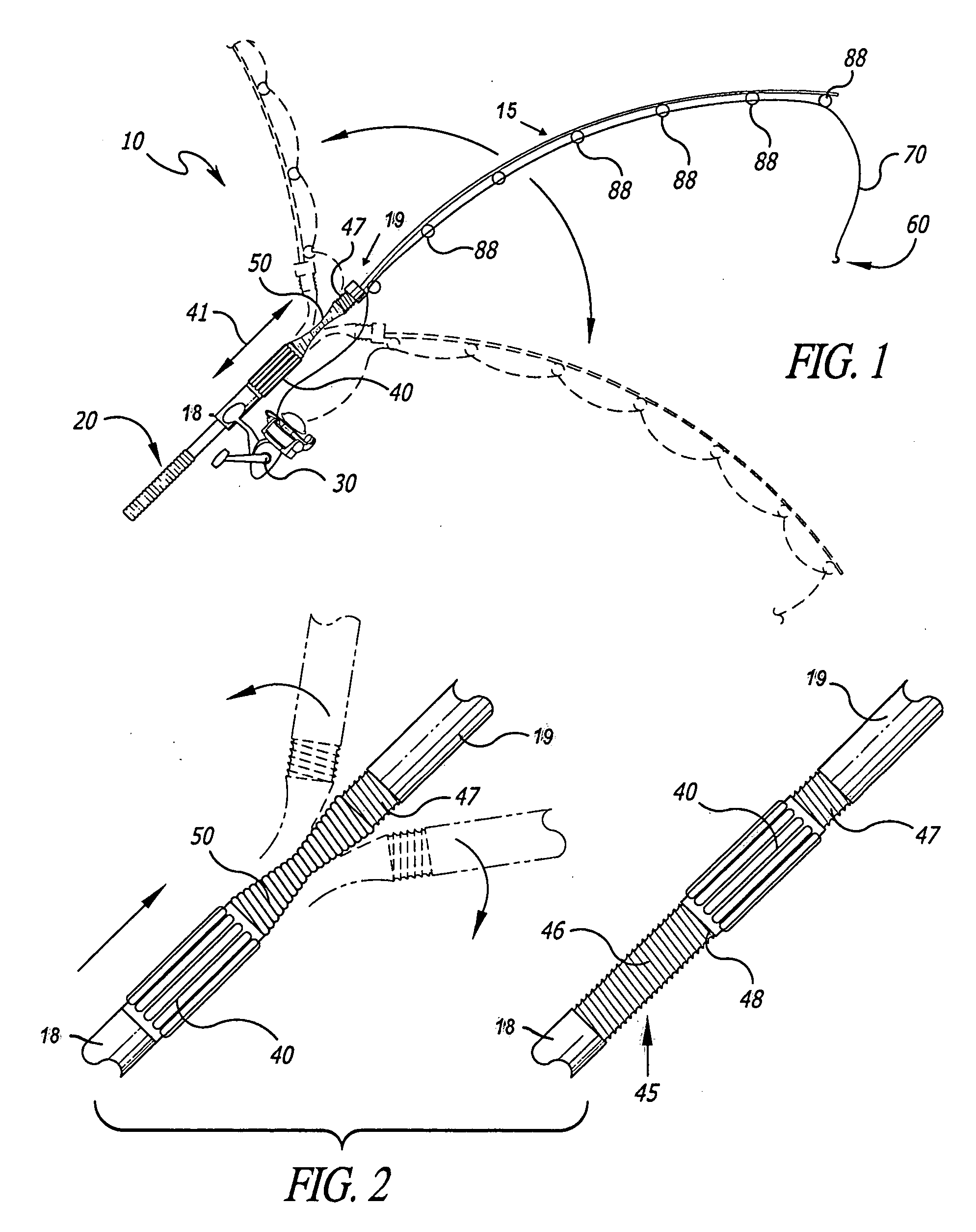 Flexible segment fishing pole