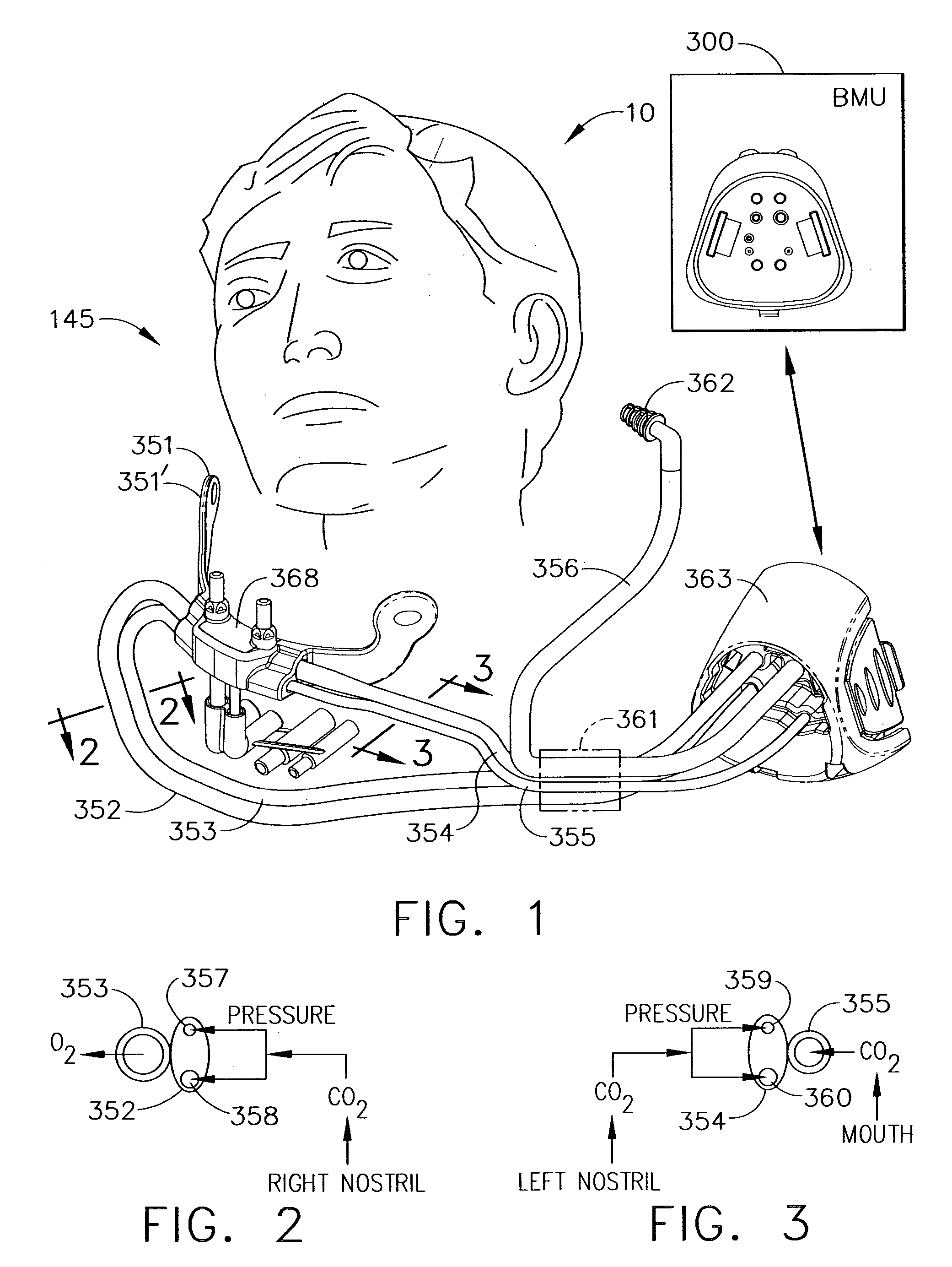 Apparatus for delivering oxygen to a patient undergoing a medical procedure