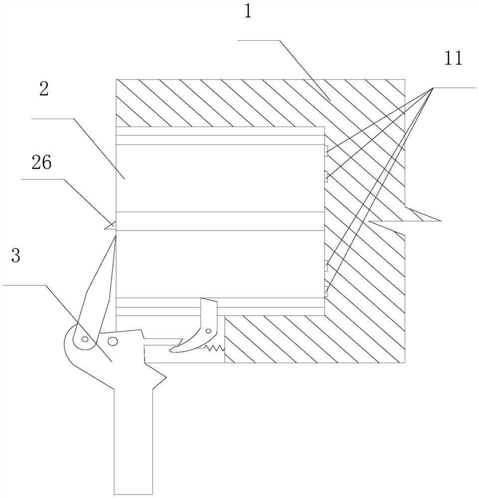 A battery replacement device for secondary side equipment in a power system