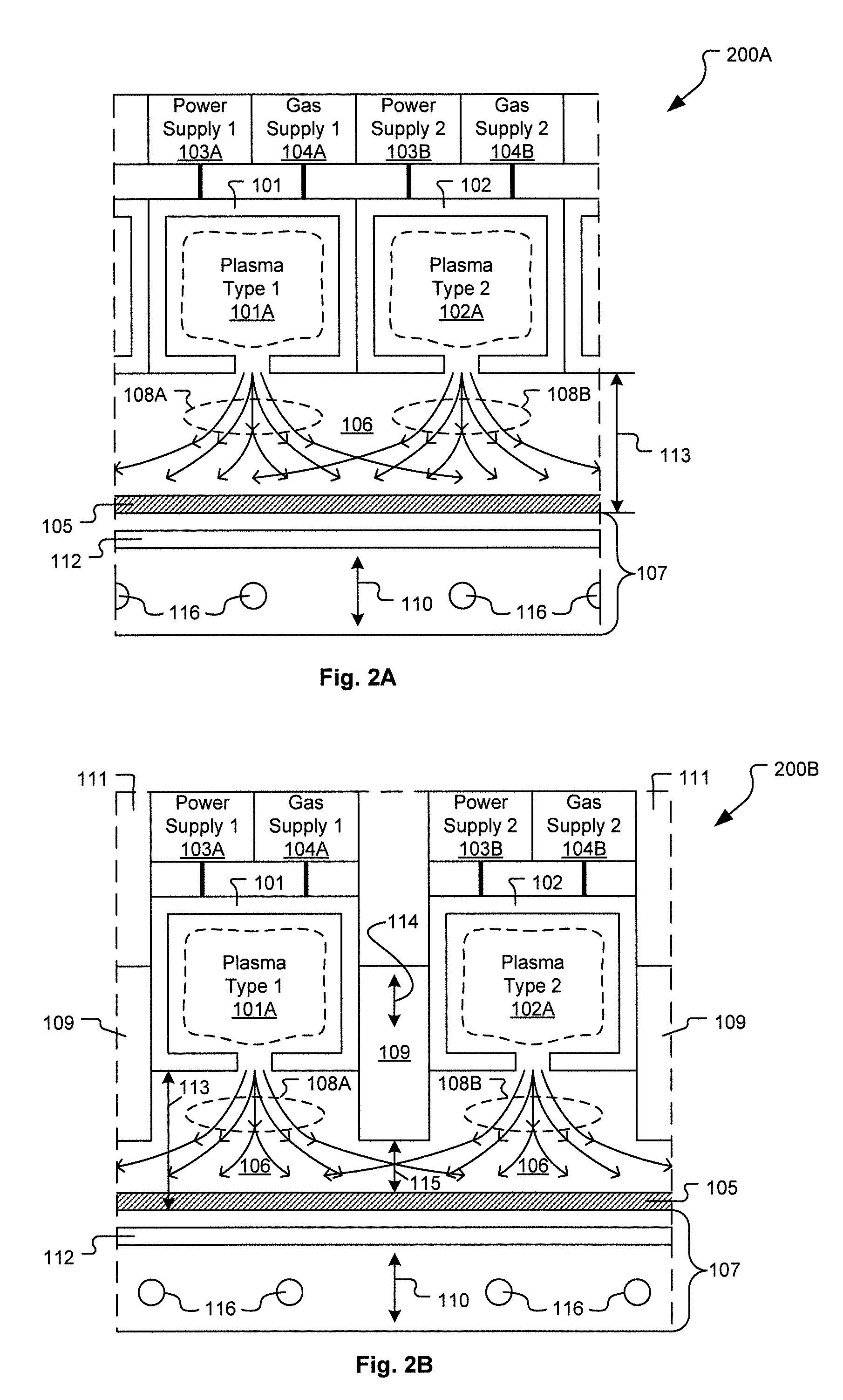 Semiconductor Processing System Having Multiple Decoupled Plasma Sources
