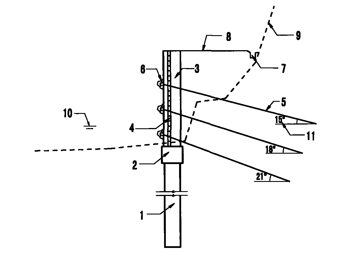 Prestressed anchor cable pile sliding wall along river road shoulder and construction method thereof