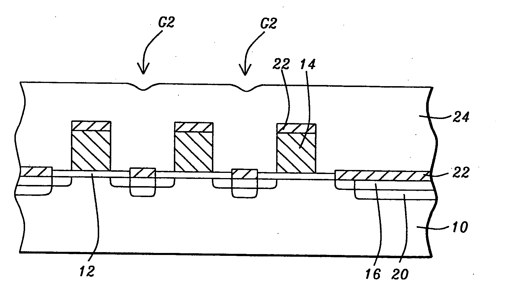 Method for improving interlevel dielectric gap filling over ...