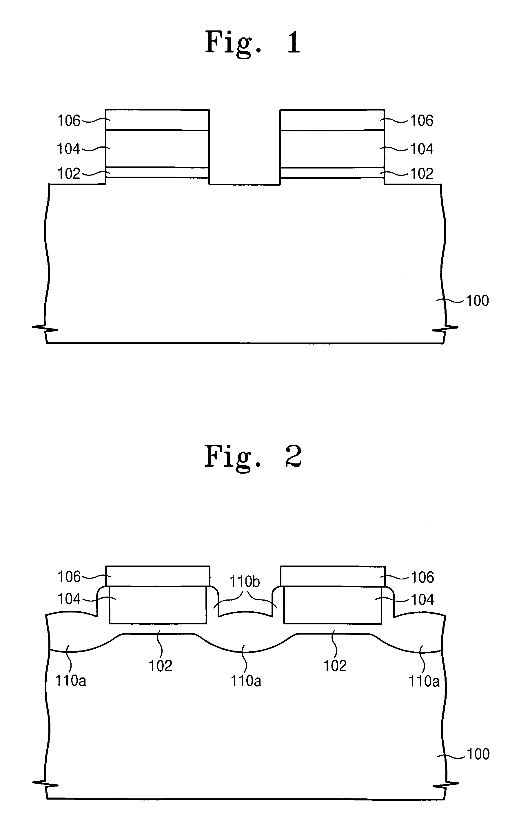 Methods of forming semiconductor devices having a trench with beveled corners