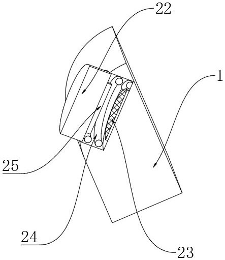 Auxiliary repair and treatment device for leg nerve with higher safety