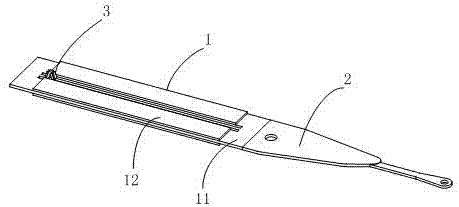 Pre-stress-adjustable piezoelectric vibrator Jacquard guide needle