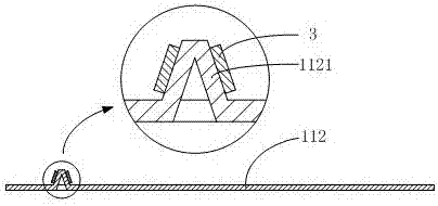 Pre-stress-adjustable piezoelectric vibrator Jacquard guide needle