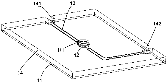 A miniature nuclear magnetic resonance probe