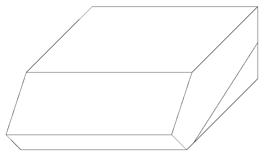 Clamp for gluing pentagonal prism