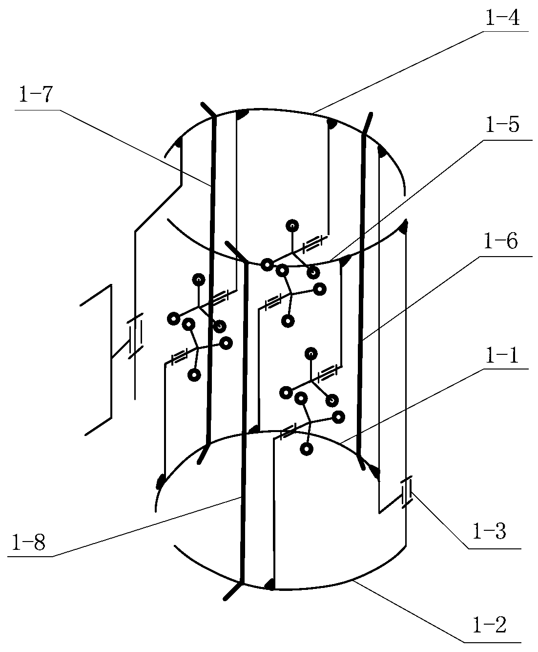 An insulator detection robot mechanism