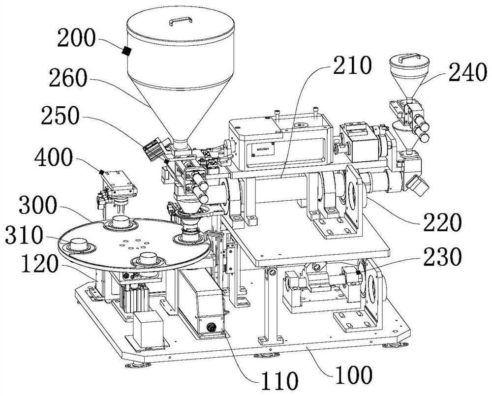 Gunpowder weighing device with re-weighing function