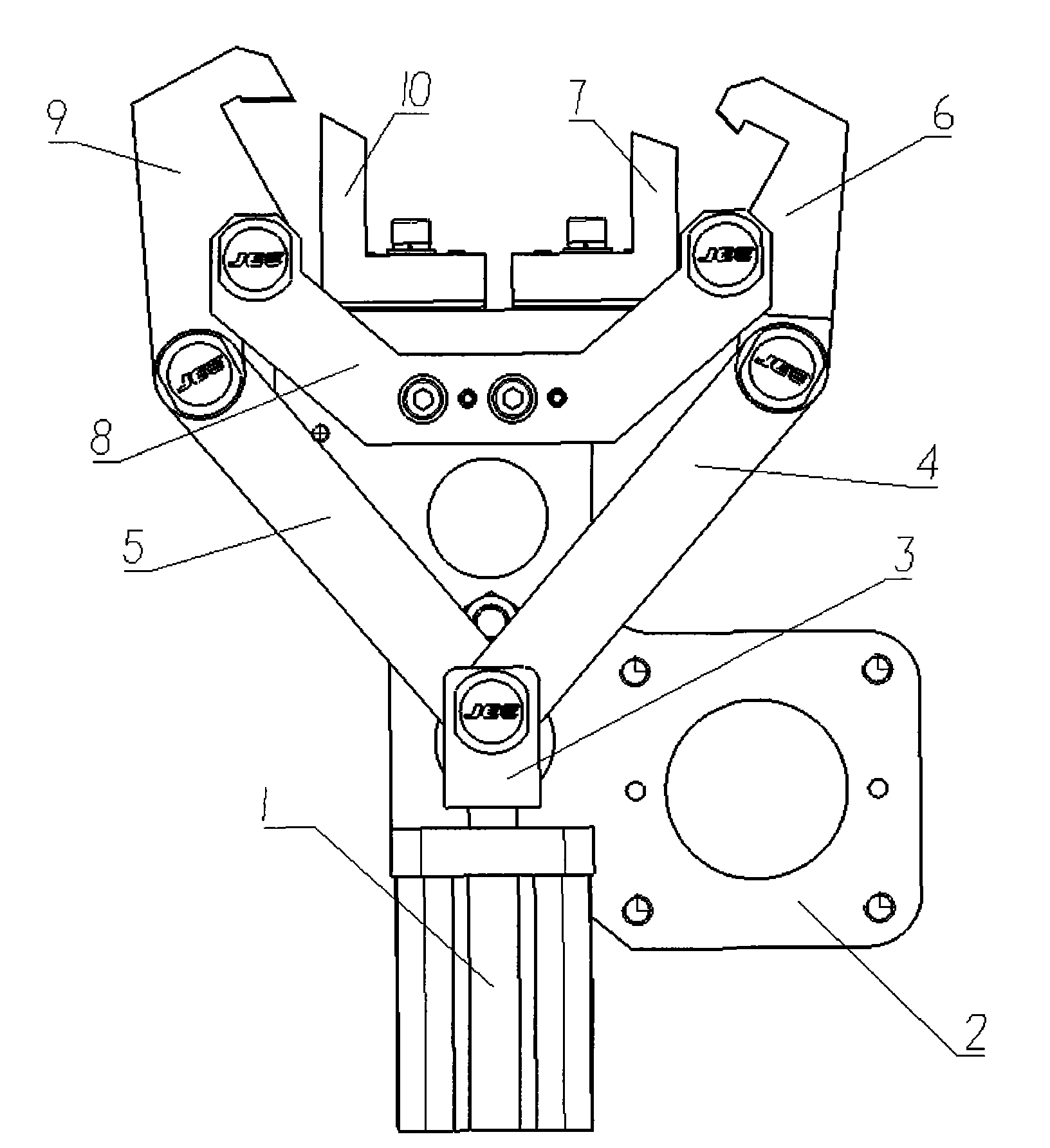 Synchronous clamping mechanism
