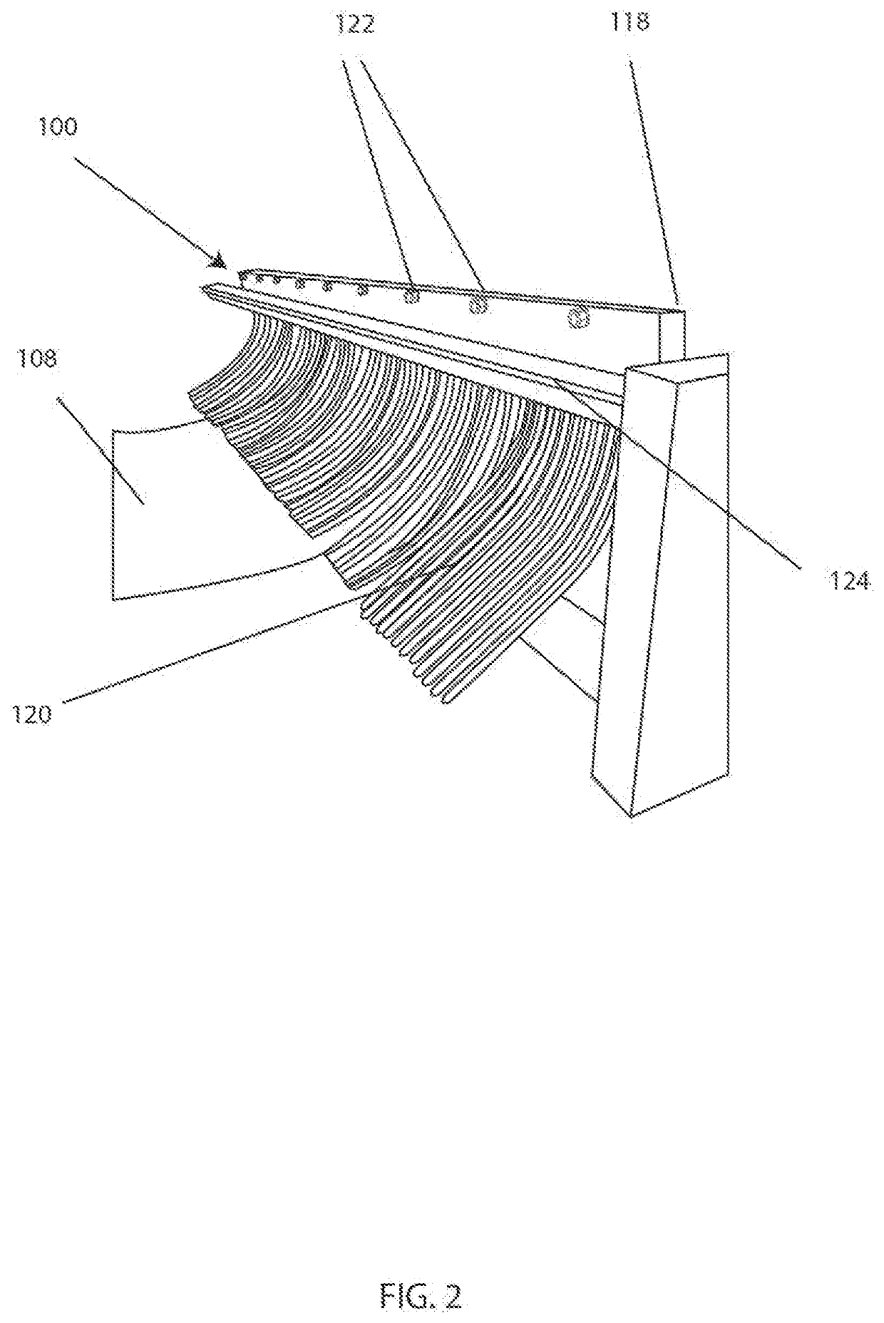 Corrugated Cardboard Manufacturing Brush with Acetyl Tines