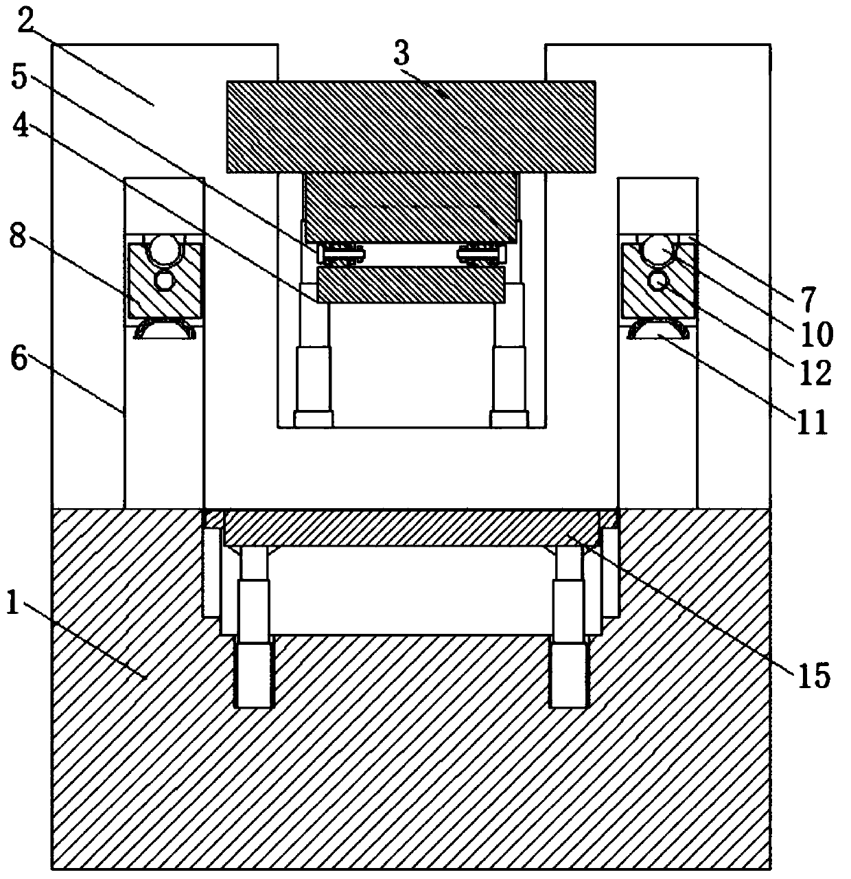 Aluminum-plastic plate punch forming device