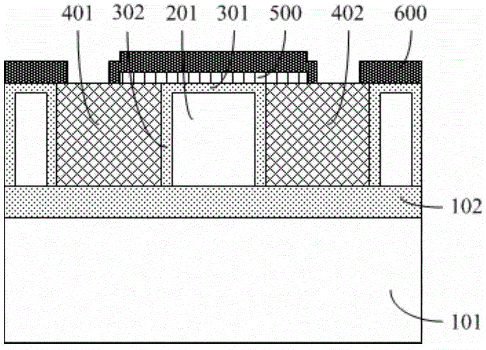 Self-aligned two-dimensional crystal material field-effect semiconductor device and preparation method thereof