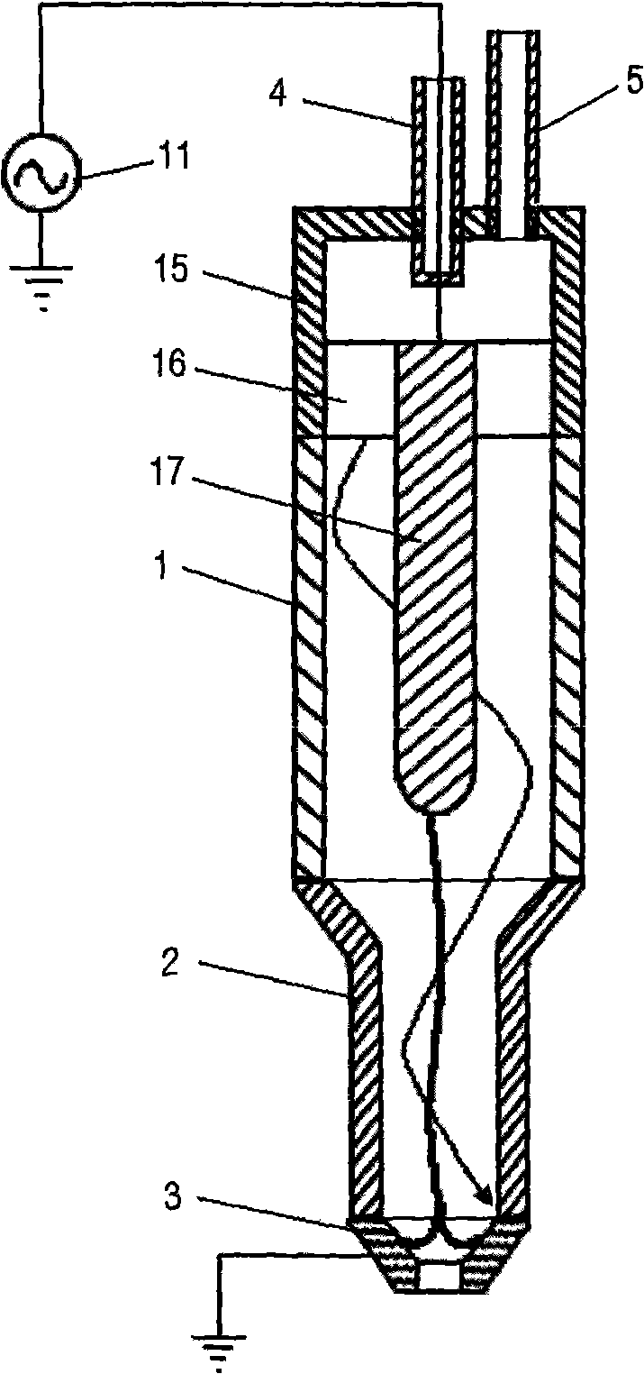 Method for improving surface energy of aluminum plate by using plasma