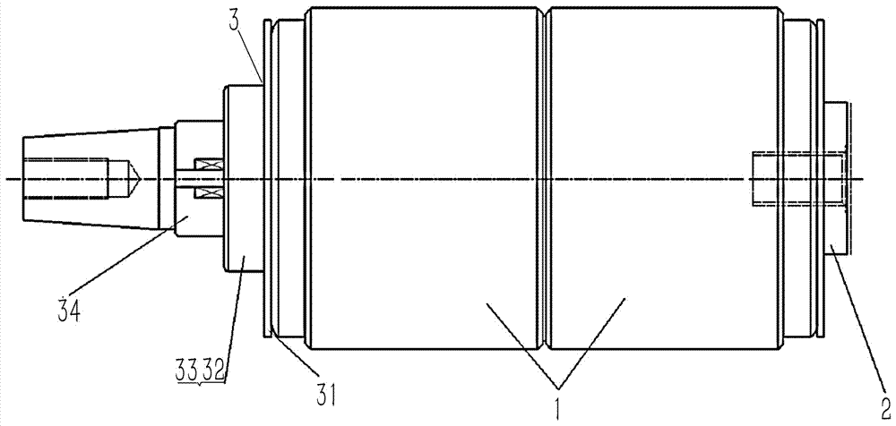 A moving conductive rod, a moving end assembly and an arc extinguishing chamber using the moving conductive rod