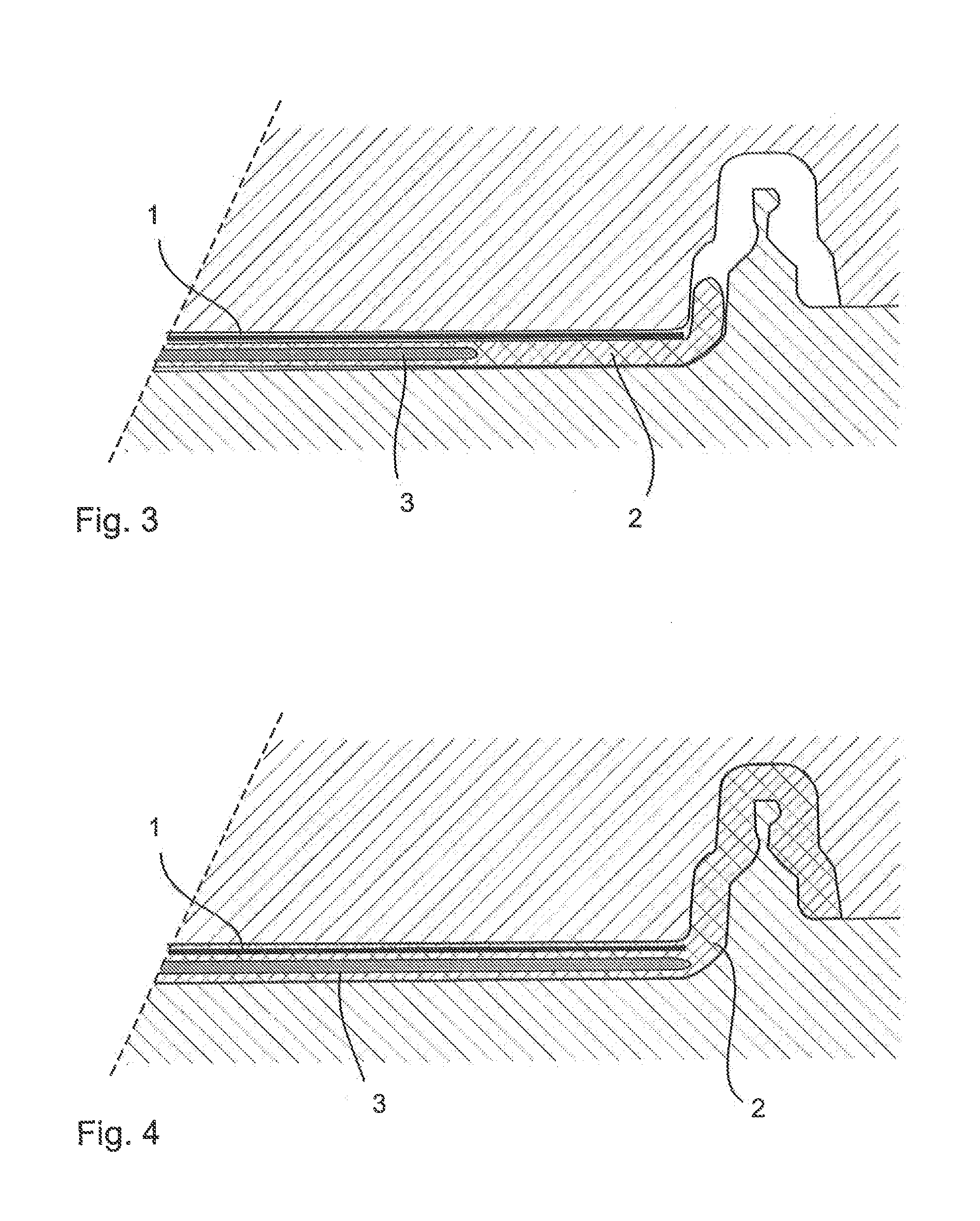 Method of manufacturing a packaging with IML barrier film in combination with oxygen scavenger