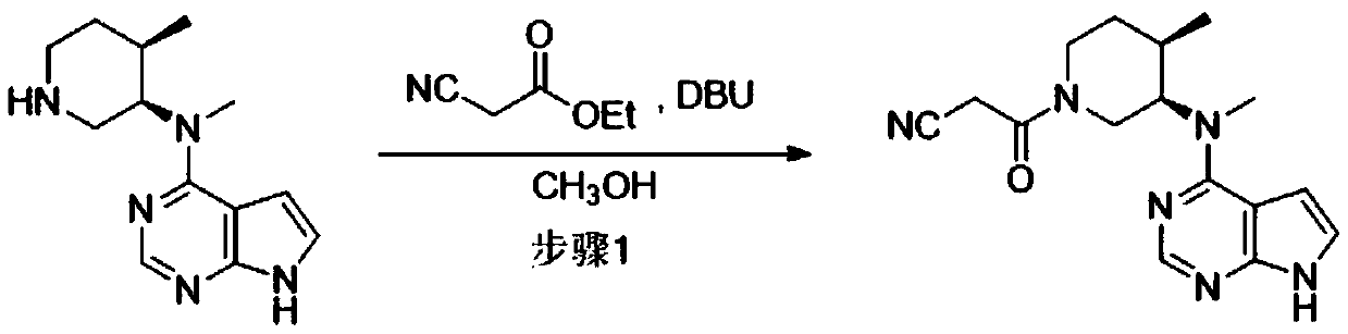 Method for preparingtofacitinib citrate