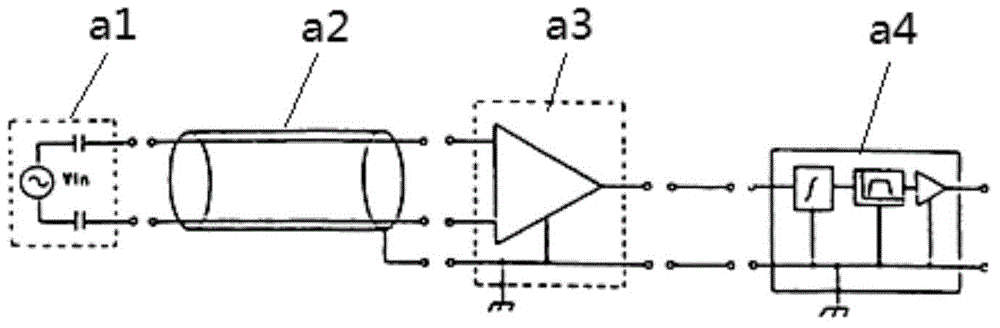 Cooling type vibration signal sensing device