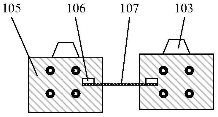 Three-dimensional circulating conveying line type dense container system
