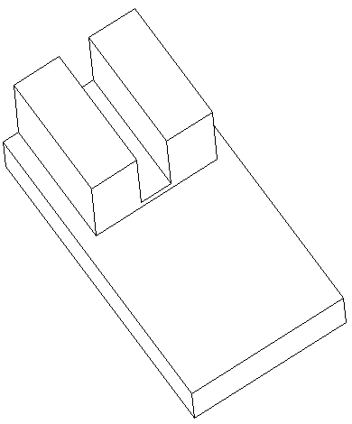 Lower mold for contact precoated sand mold