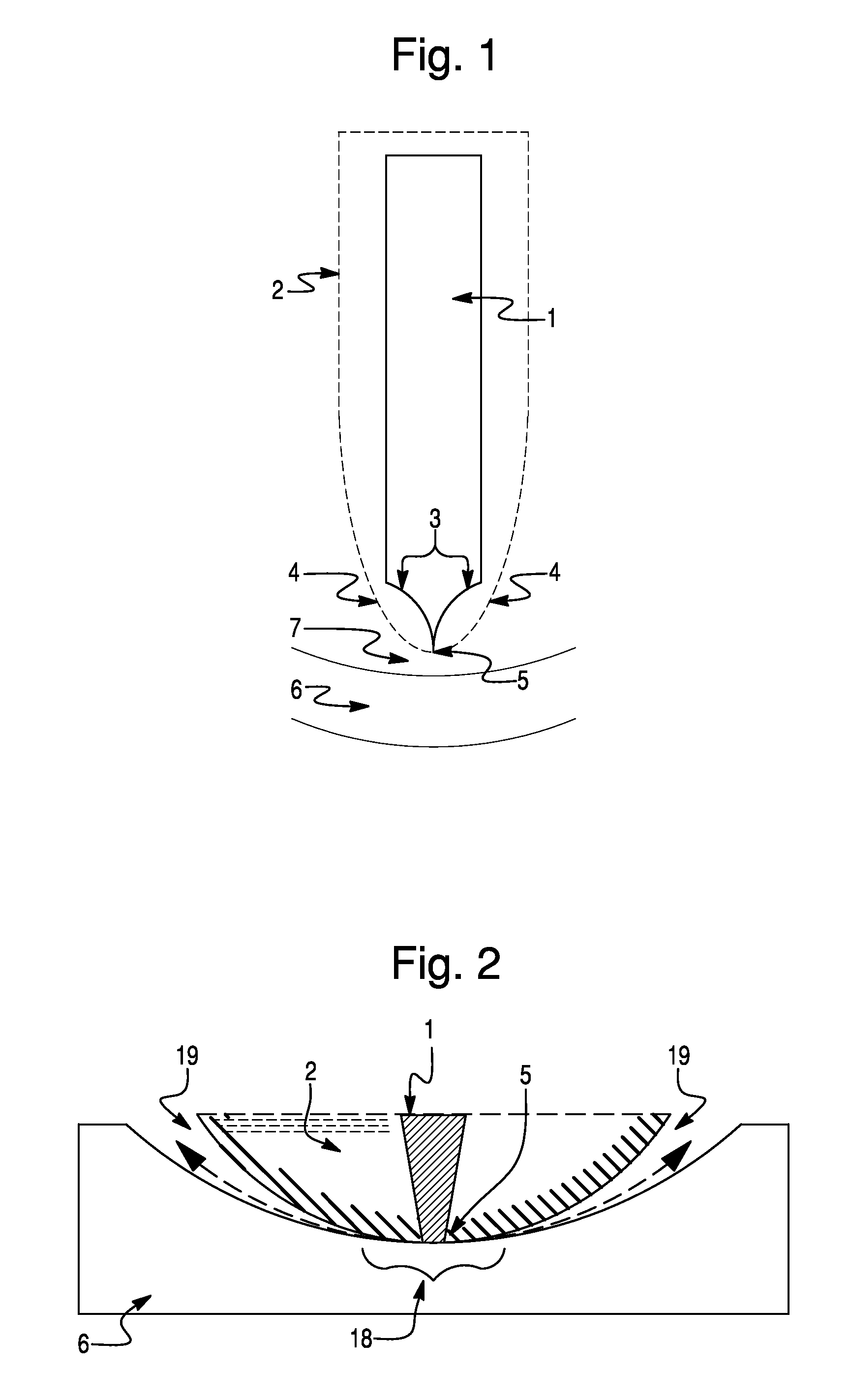 Electrosurgical instrument with needle electrode
