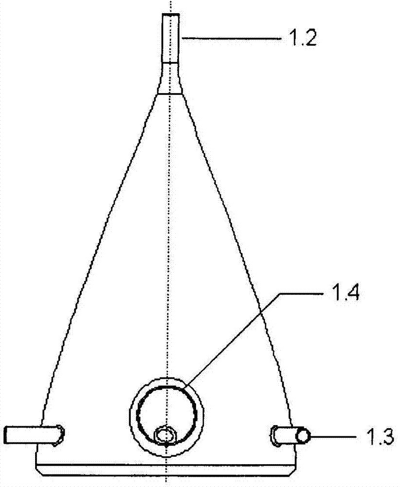 Cigarette ignition tendency testing device based on oxygen consumption principle