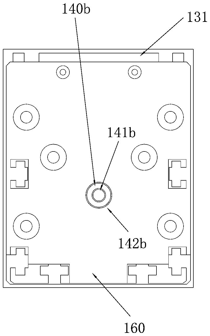 Linear sliding table and linear module with same