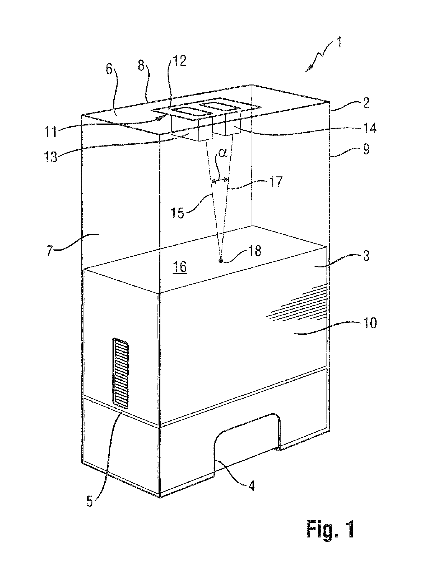 Product Level Sensor for a Product Dispenser