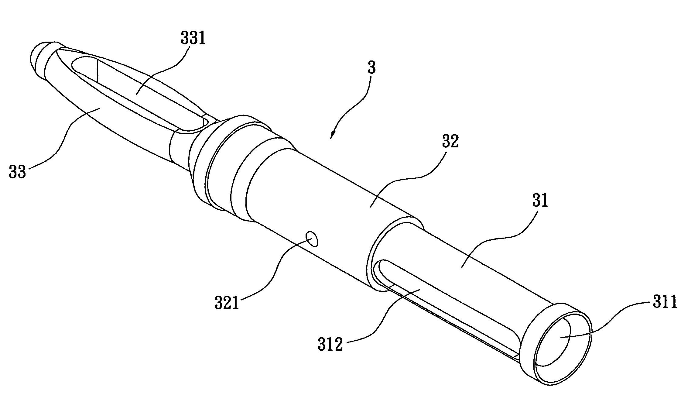 Press-fit power connector