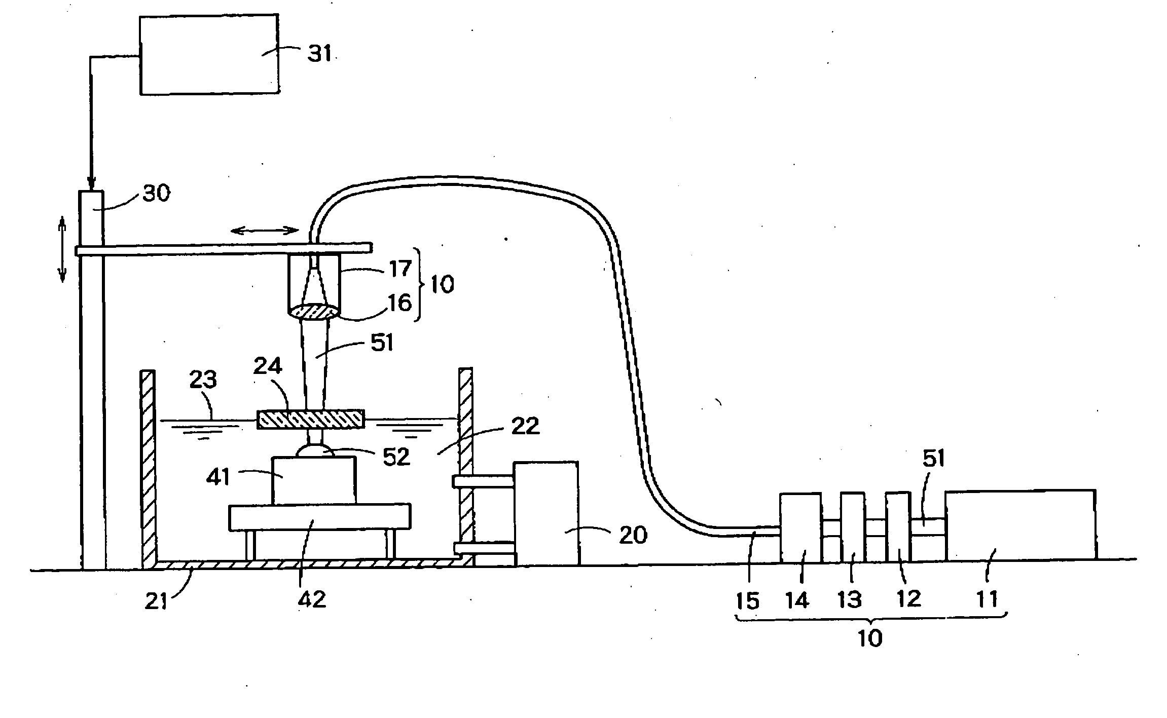 Laser shock hardening method and apparatus
