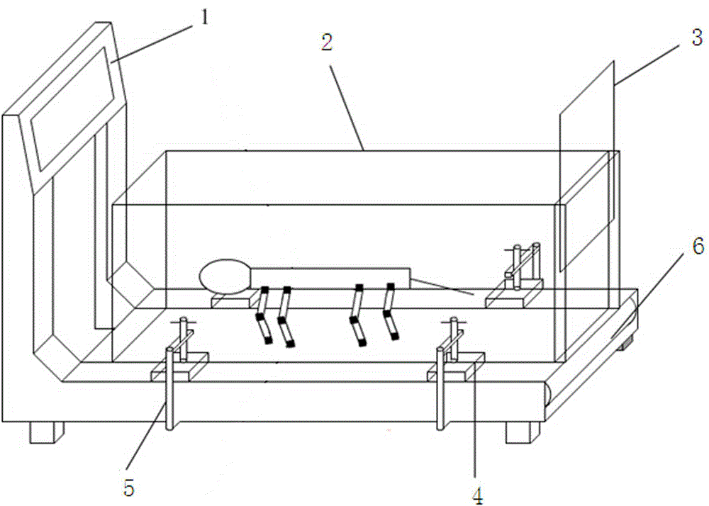 Gait analysis method of laboratory primate