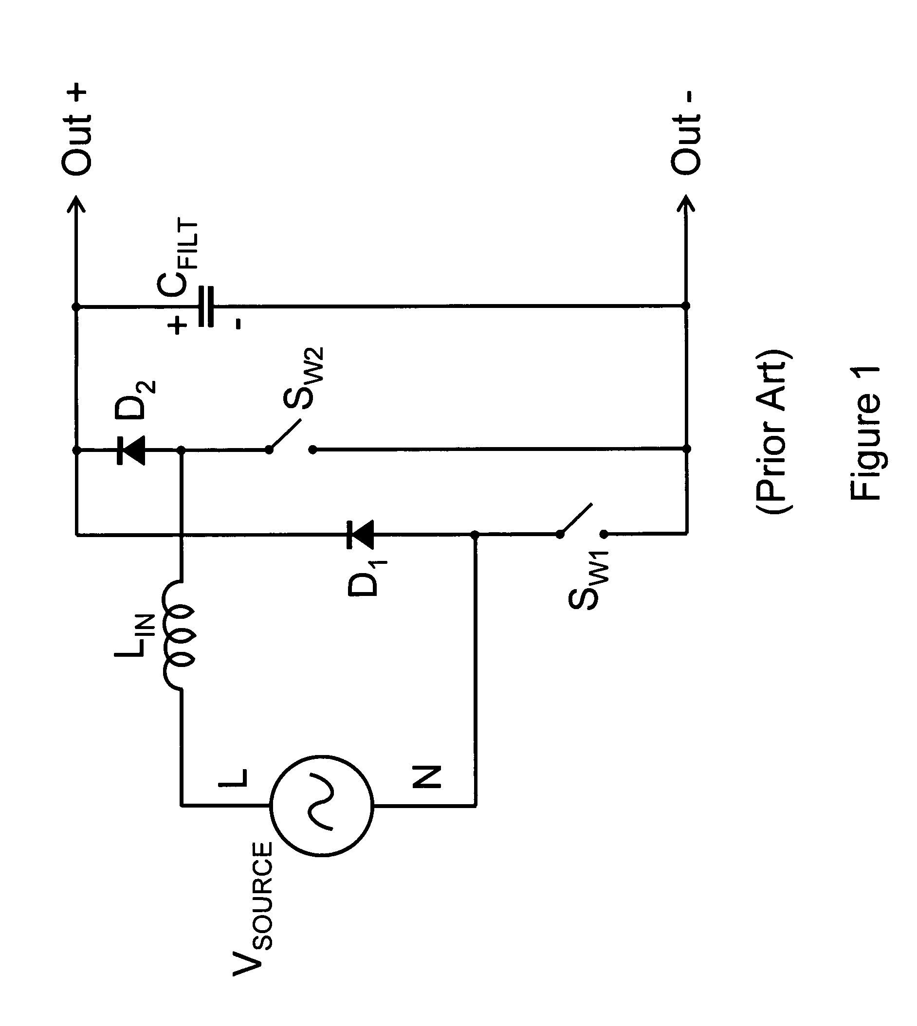 Power converter circuits having bipolar outputs and bipolar inputs