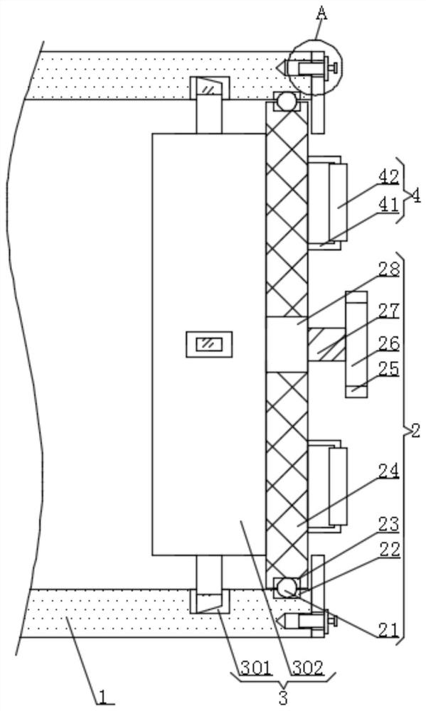 Easy to disassemble and anti-fall missile tail cover