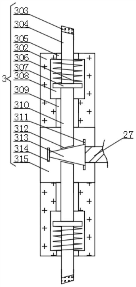 Easy to disassemble and anti-fall missile tail cover