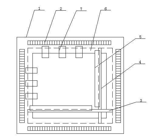 Welding supporting plate for printed circuit boards