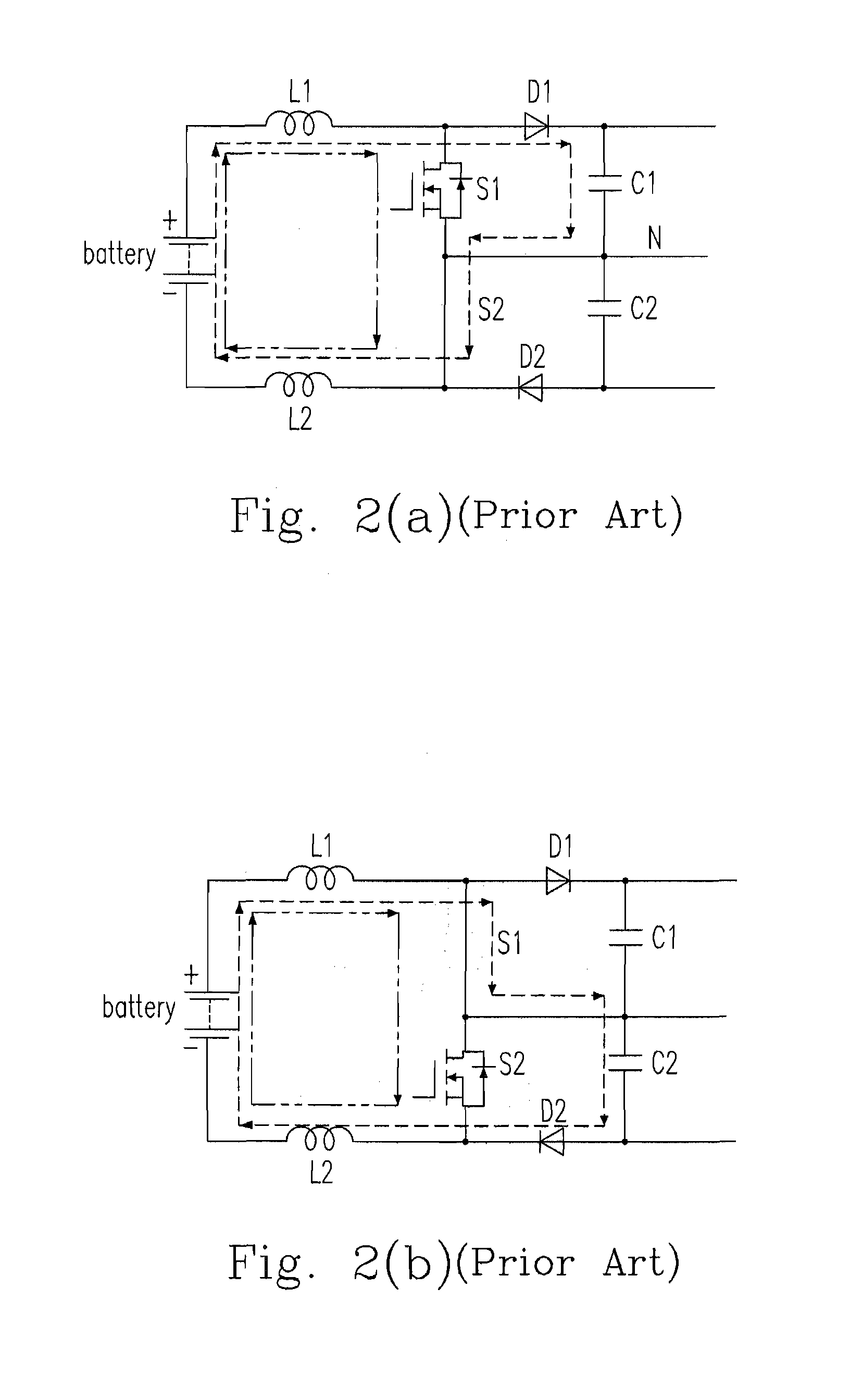 Parallel-connected uninterrupted power supply circuit