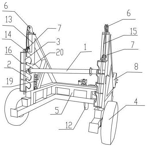 Wire and cable transport and pay-off vehicle