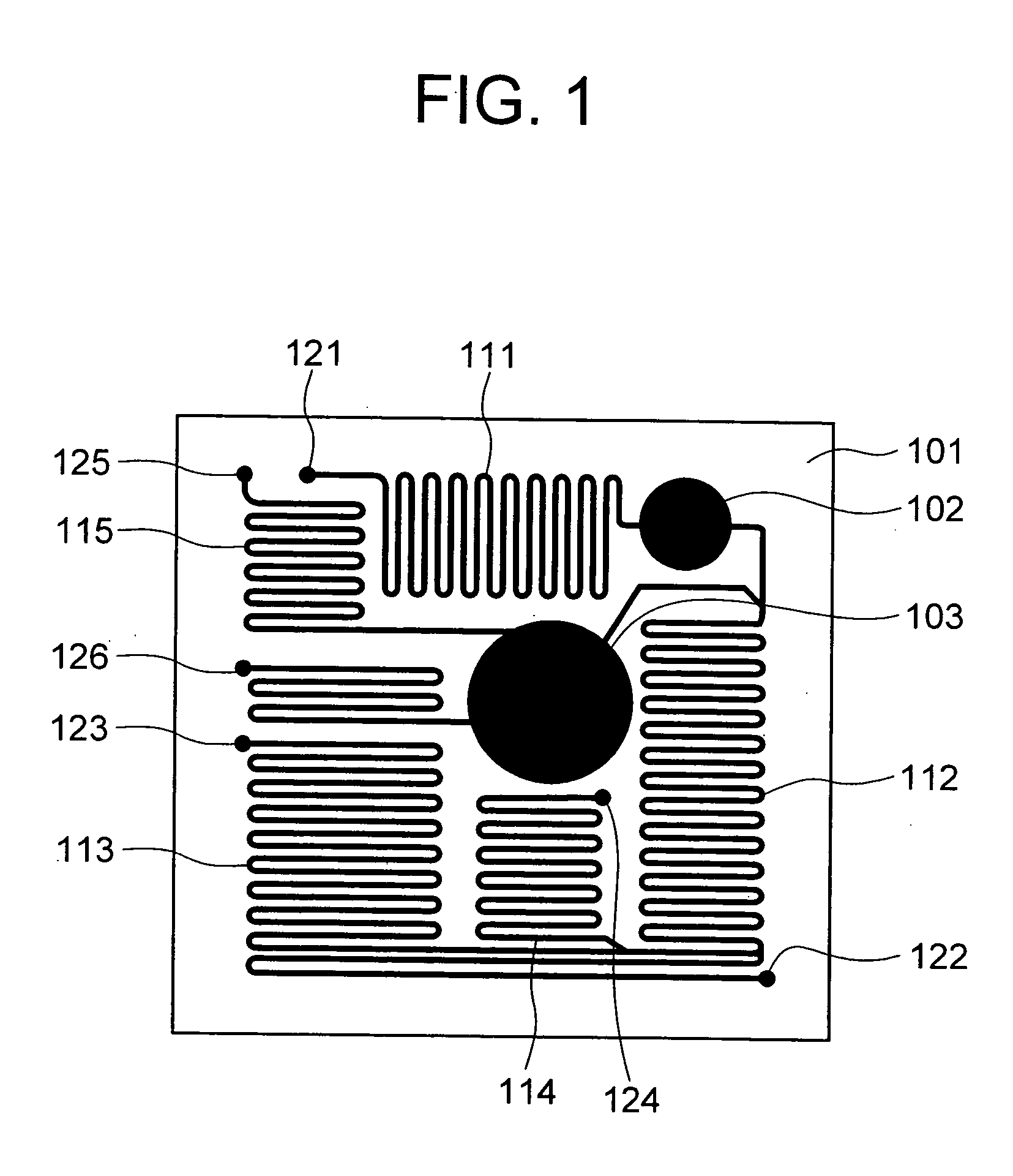 Chip for processing of gene and apparatus for processing of gene