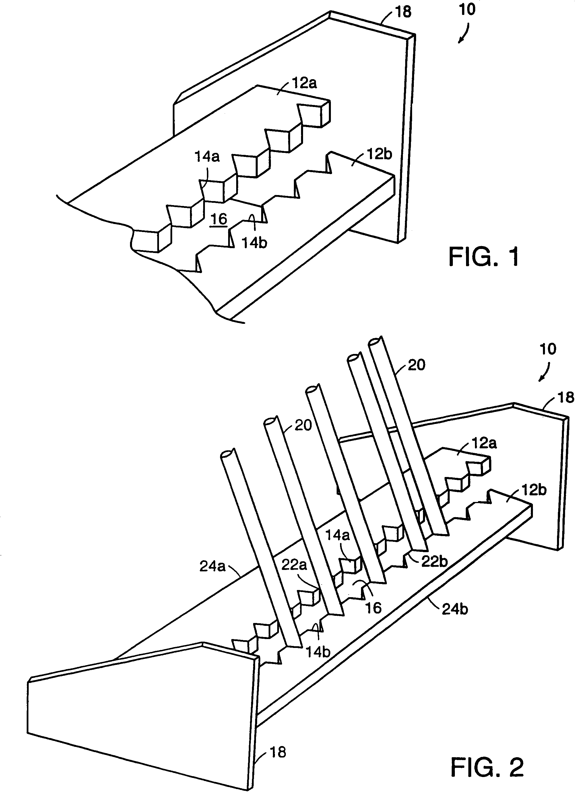 Dual rail tool holder