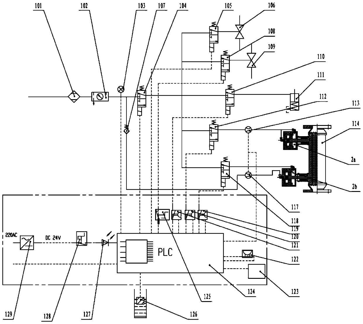 Test platform for cooler detection