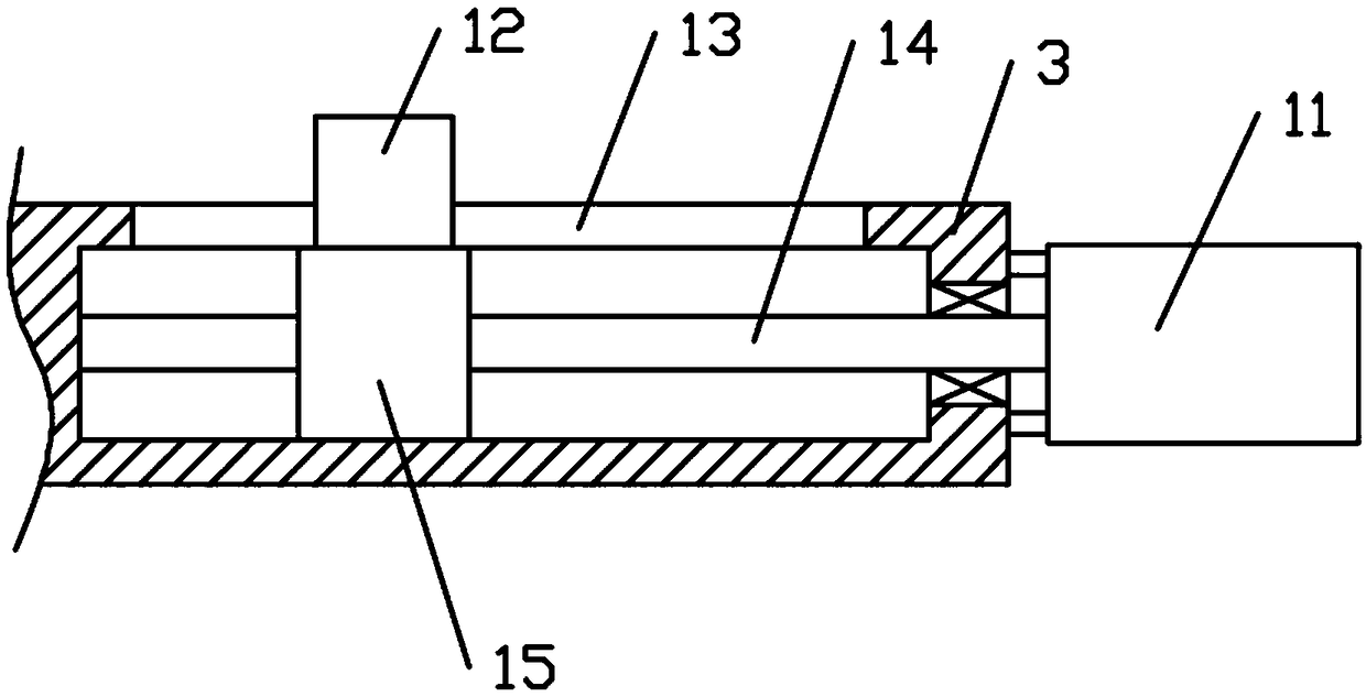 Formwork supporting structure of concrete cast-in-place construction