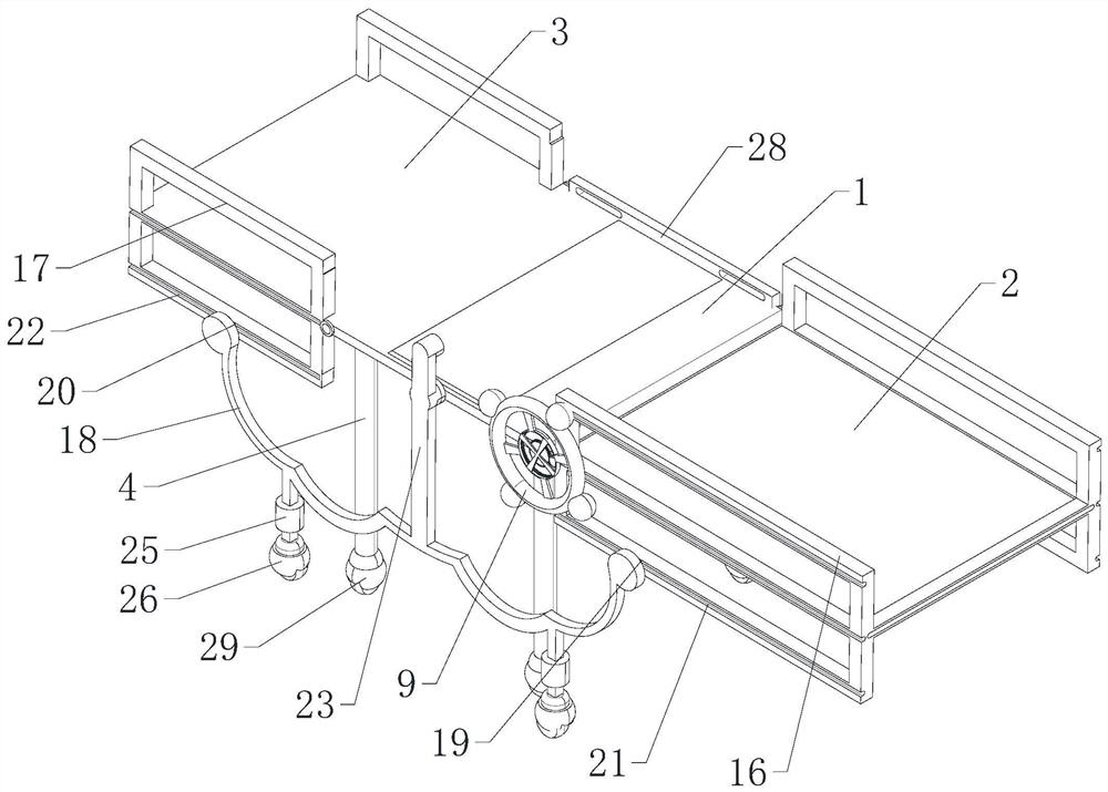 Nursing device for bedridden patients