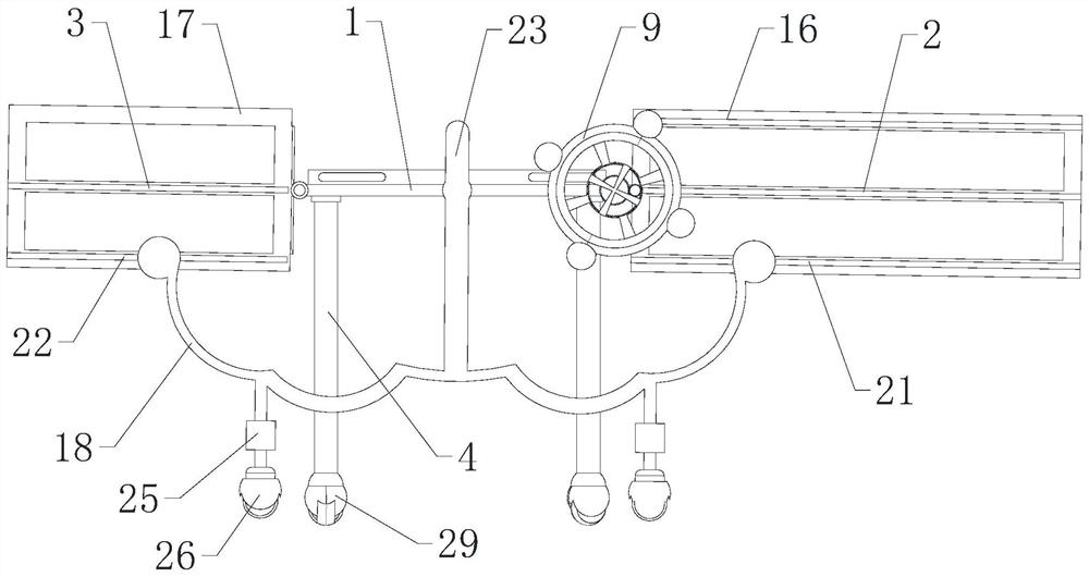 Nursing device for bedridden patients