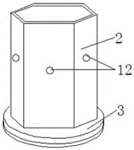 Moxibustion device and moxibustion device use method