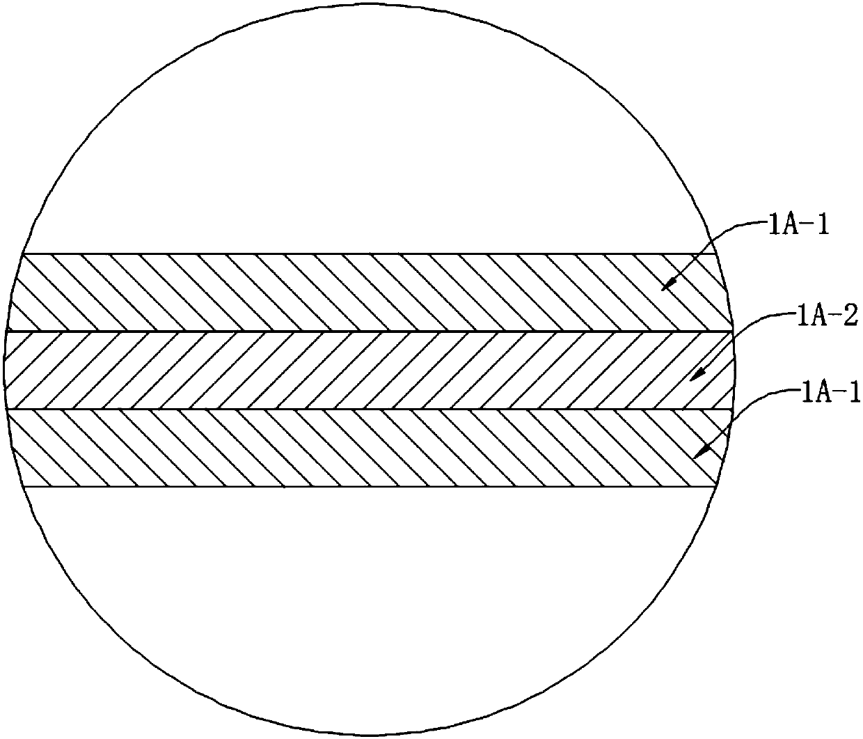 Double-sided adhesive for ultra-wideband loudspeaker diaphragm and preparation method thereof