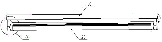 A kind of led lamp tube and digital control method thereof