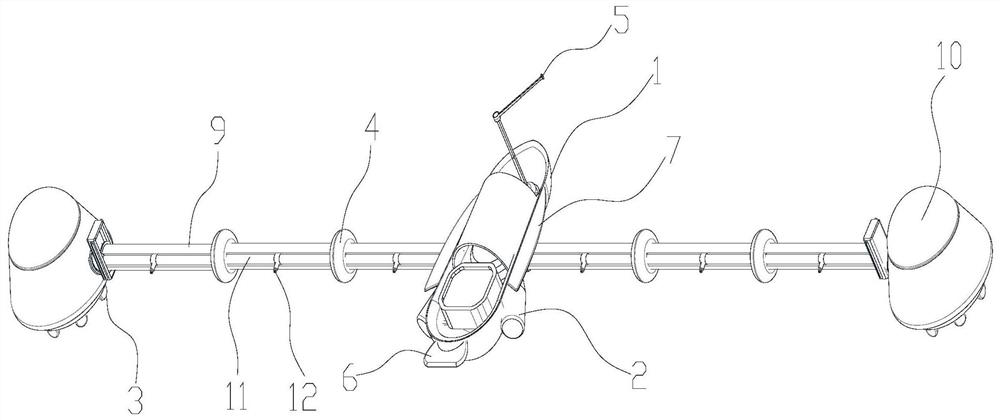 A plant protection device based on crop group carrying capacity and its operation method