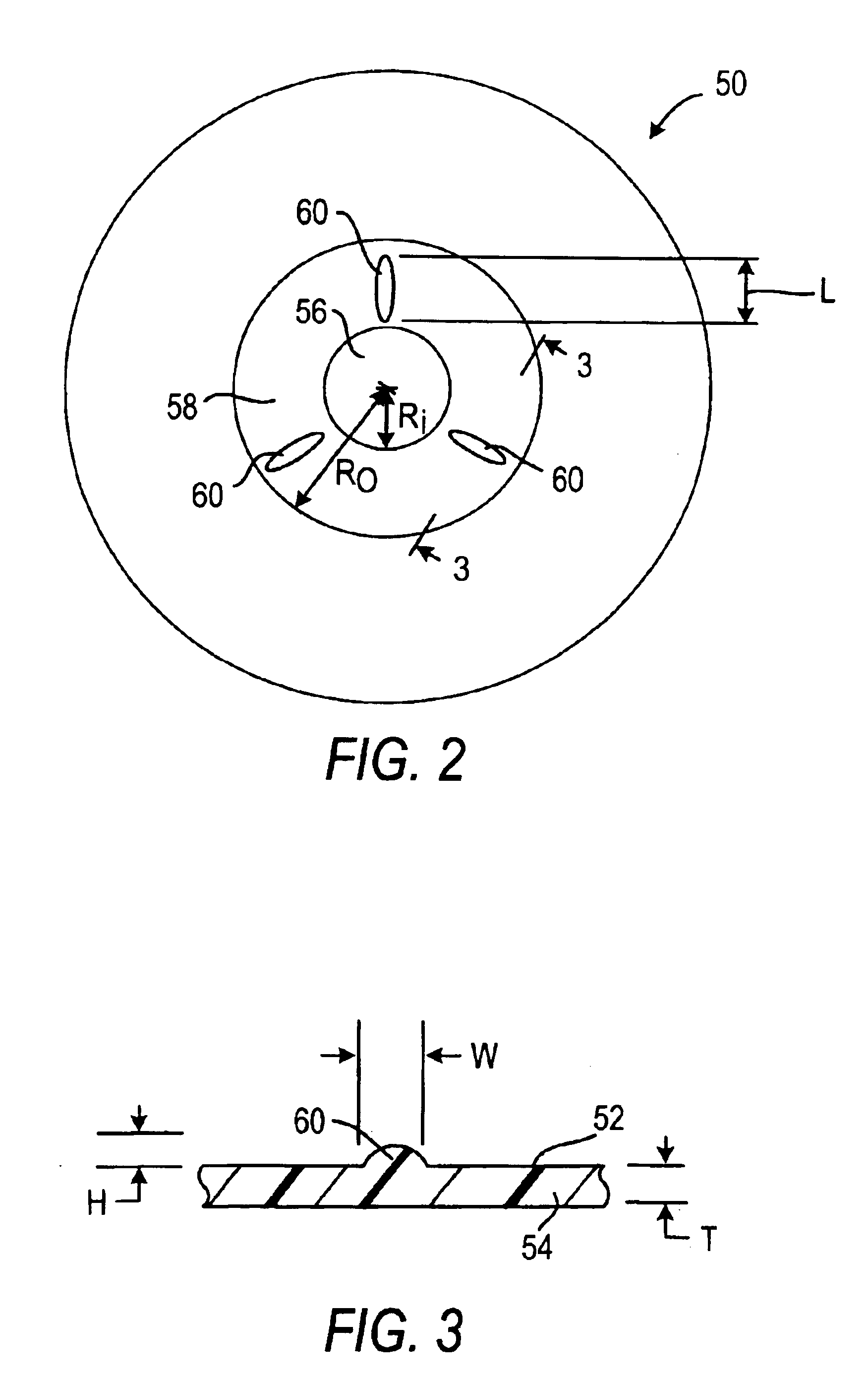 Methods and apparatus for reducing the shrinkage of an optical disc's clamp area and the resulting optical disc